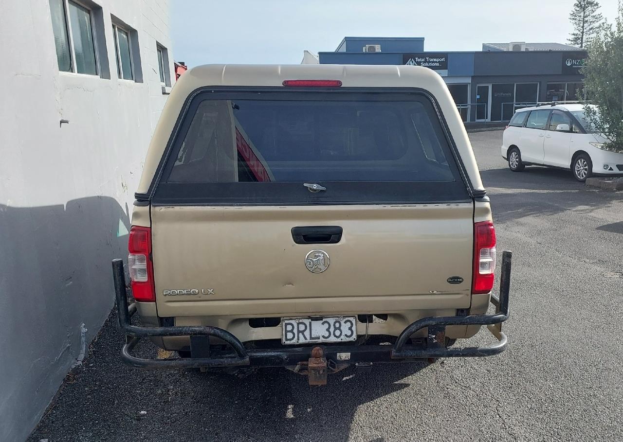 2003 Holden Rodeo 4X2